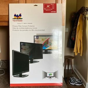 ViewSonic 28 inch privacy filter screen protector